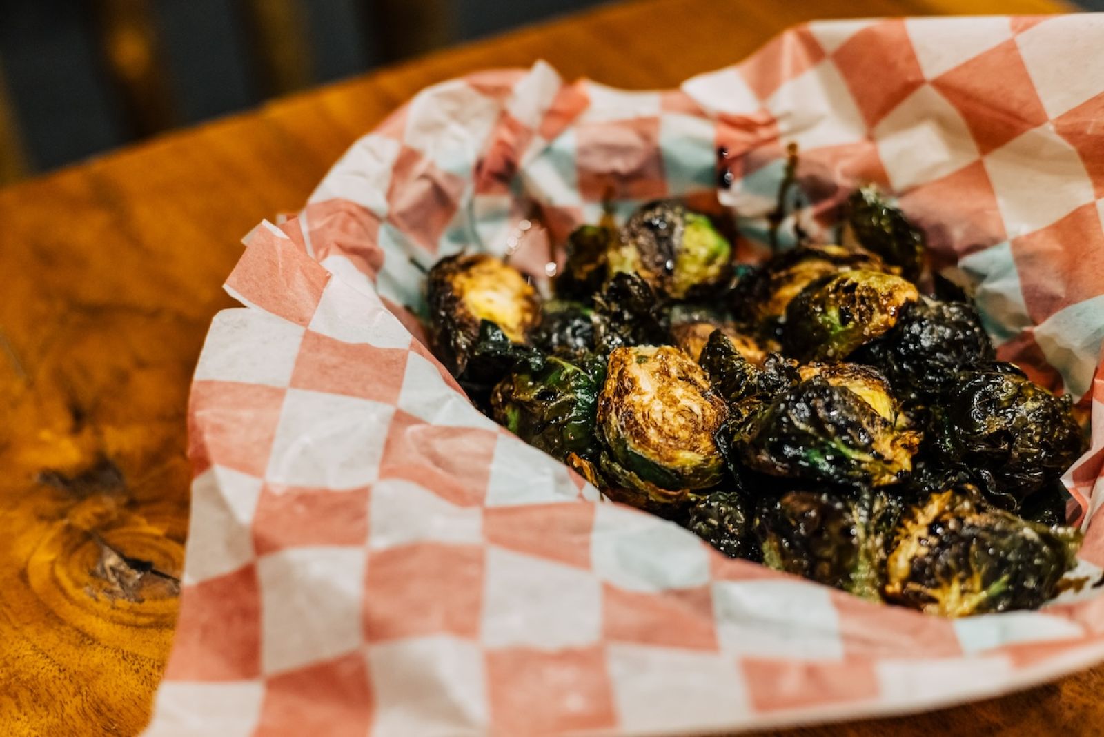 Brussels Sprouts Appetizer at the Crazy Horse Bar and Grill